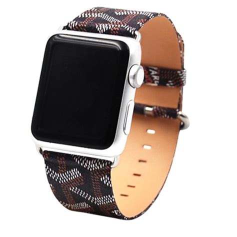 custom goyard apple watch band|designer brand apple watch bands.